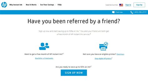 refer a friend hp instant ink|How does it work if I would refer someone .